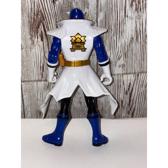 Bandai Power Rangers Blue Action Figure Super Samurai Ranger Toy - Picture 2 of 2
